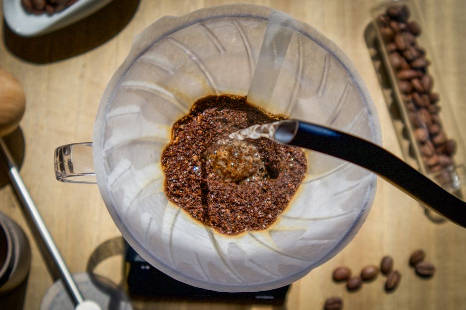 Gezellige keukenhoek met pompoenen en bakaccessoires. Gezellige keukenhoek met pompoenen en bakaccessoires.